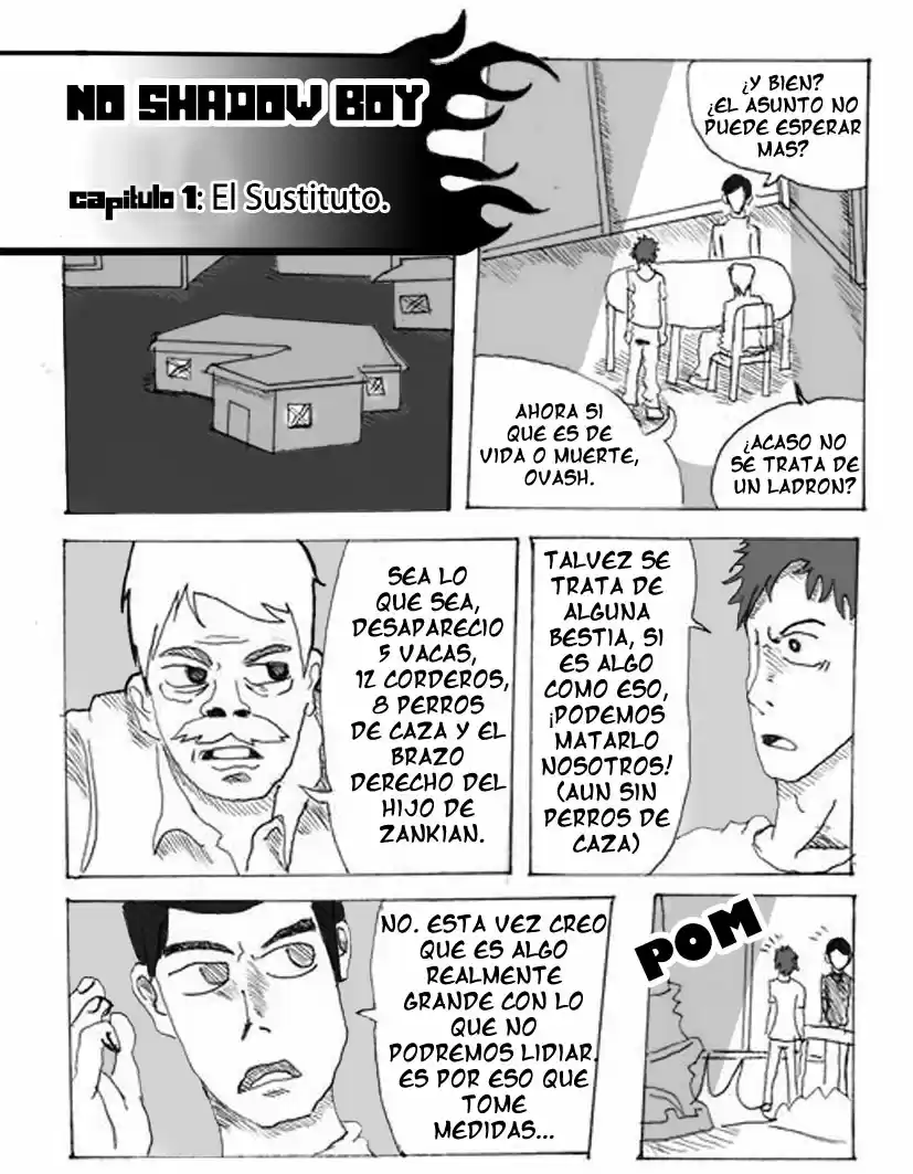 No Shadow Boy capítulo 1, página 3
