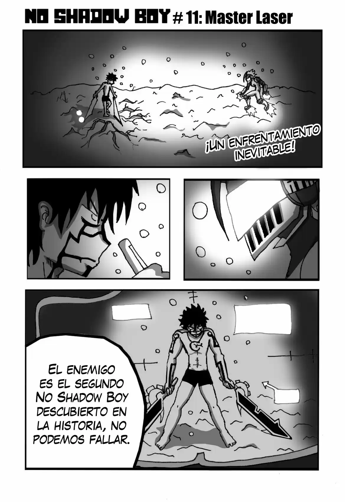 No Shadow Boy capítulo 11, página 2