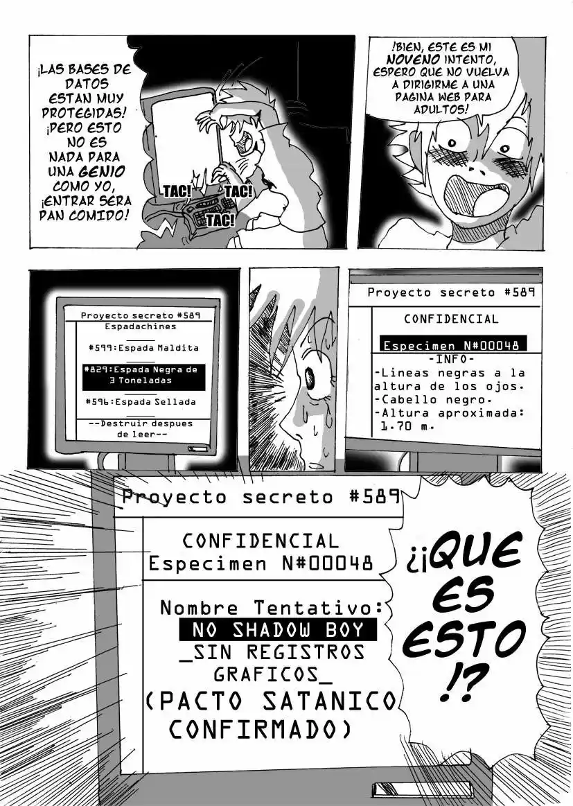 No Shadow Boy capítulo 3, página 18