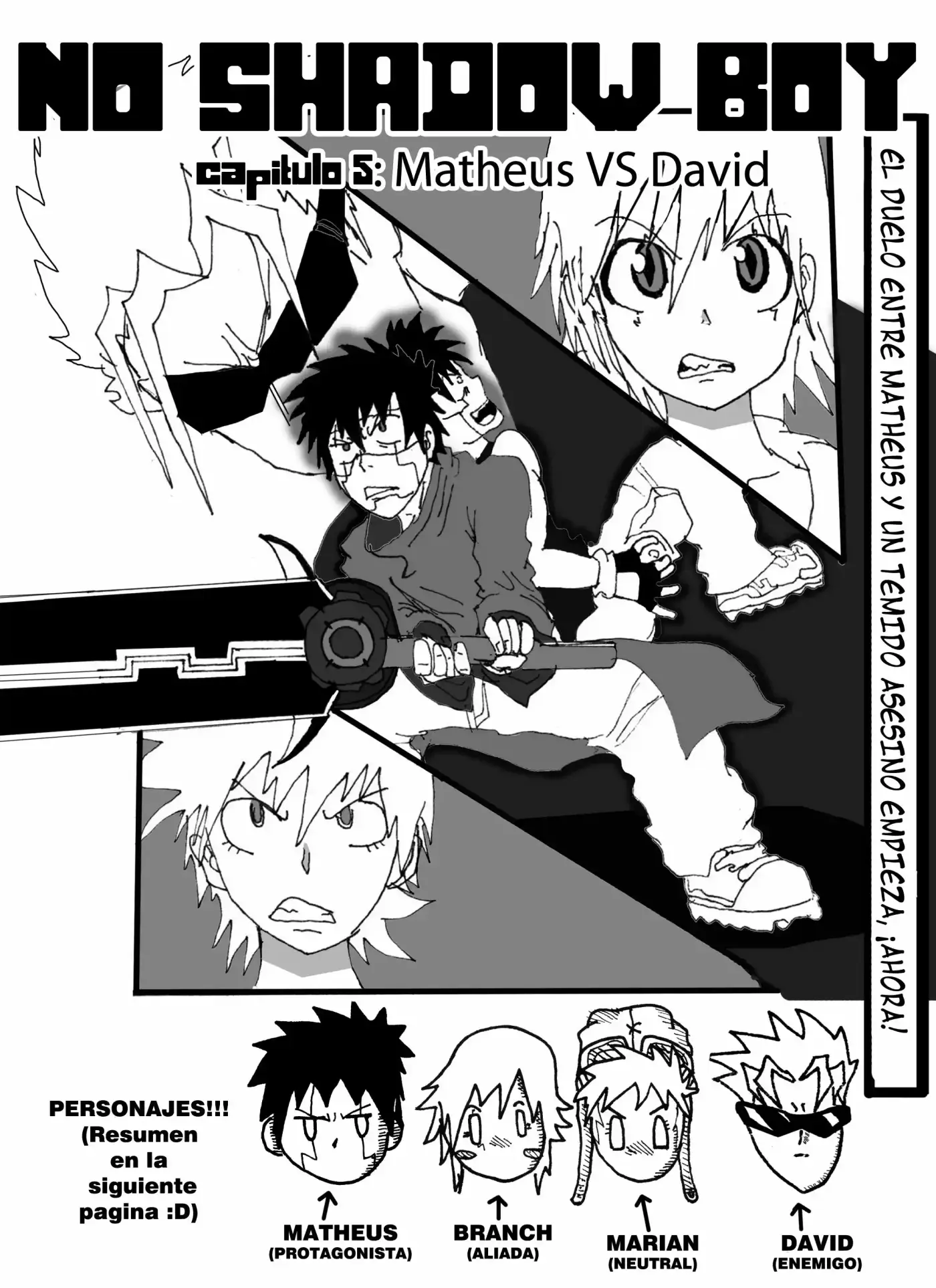No Shadow Boy capítulo 5, página 1