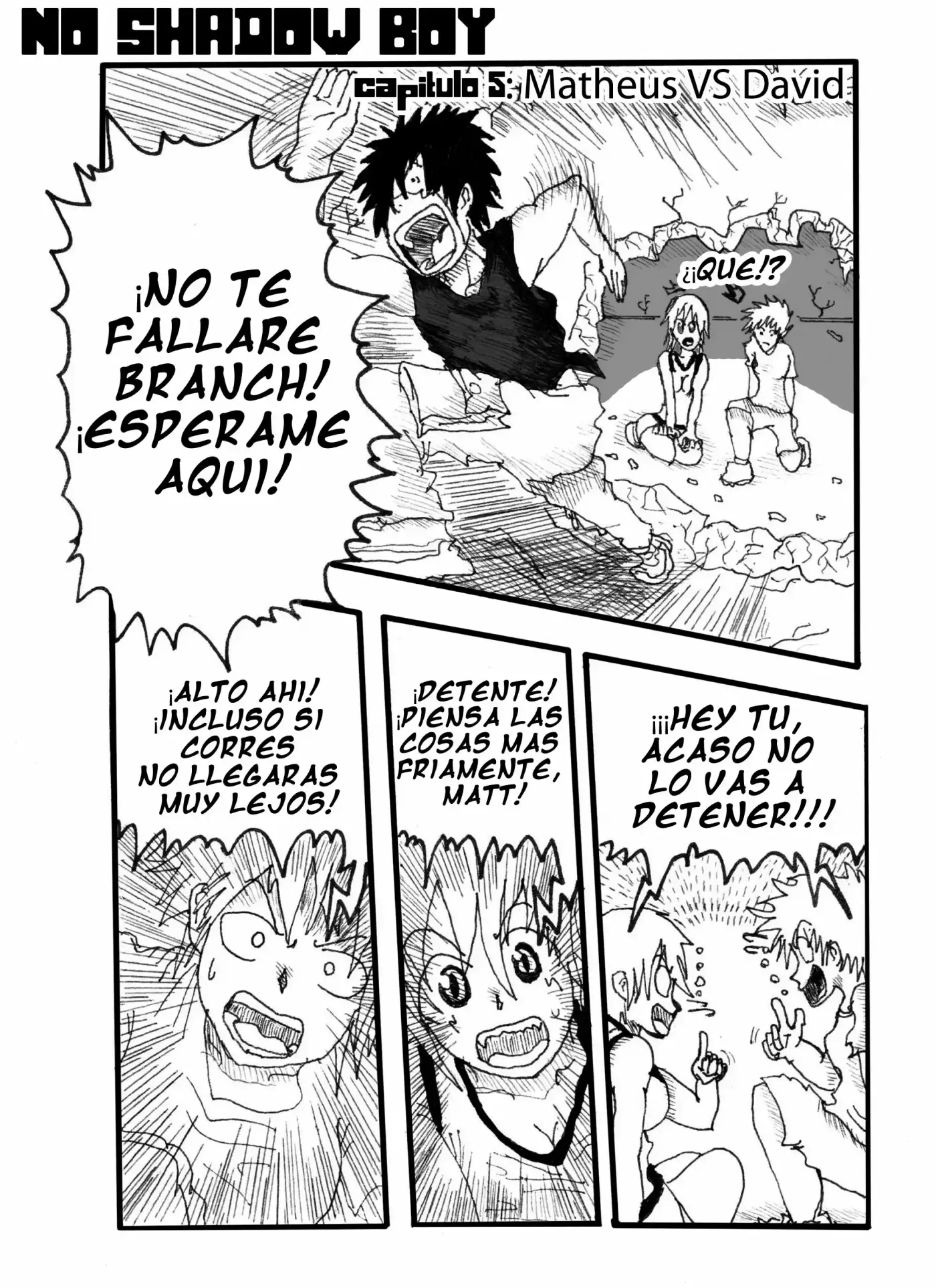 No Shadow Boy capítulo 5, página 3