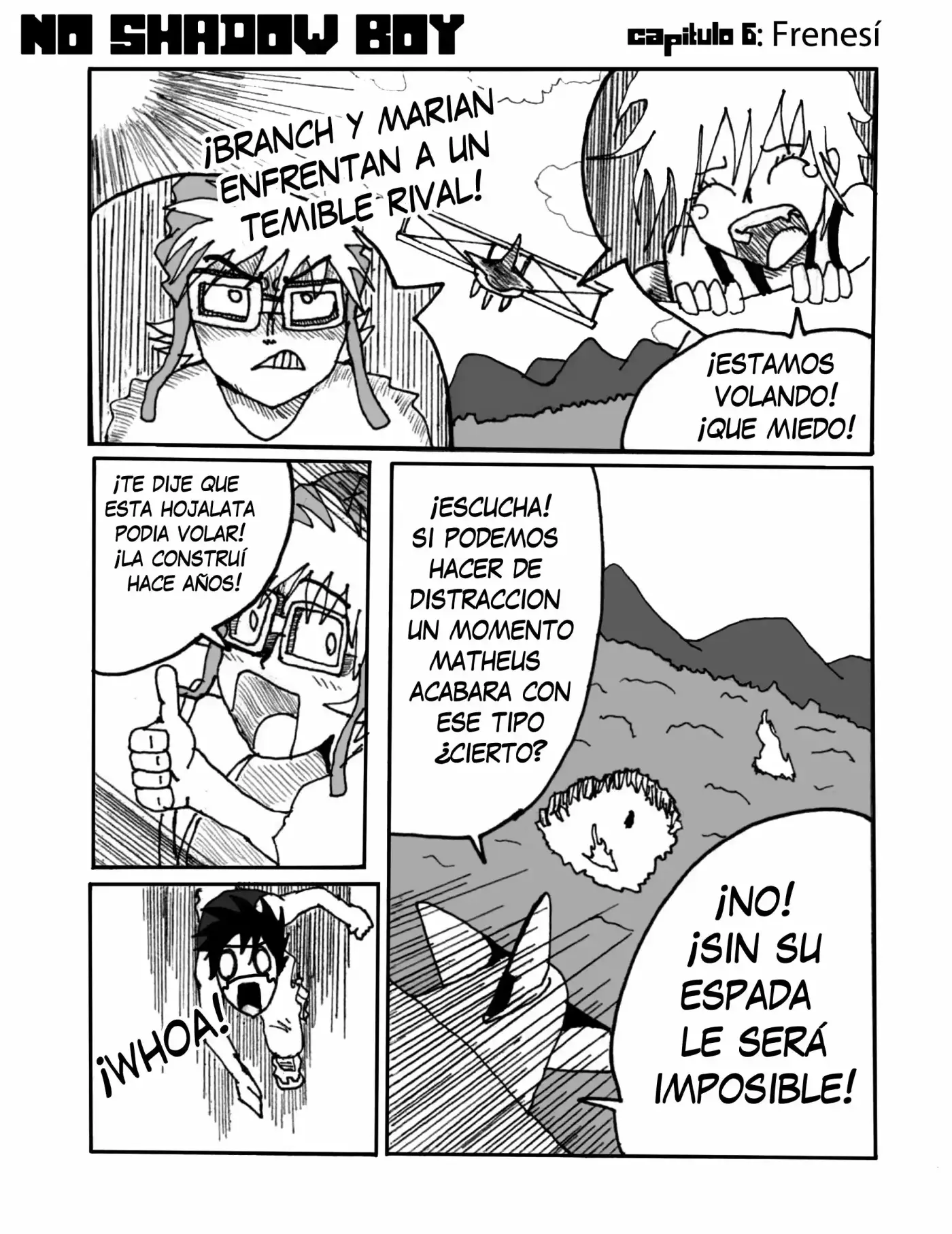 No Shadow Boy capítulo 6, página 2
