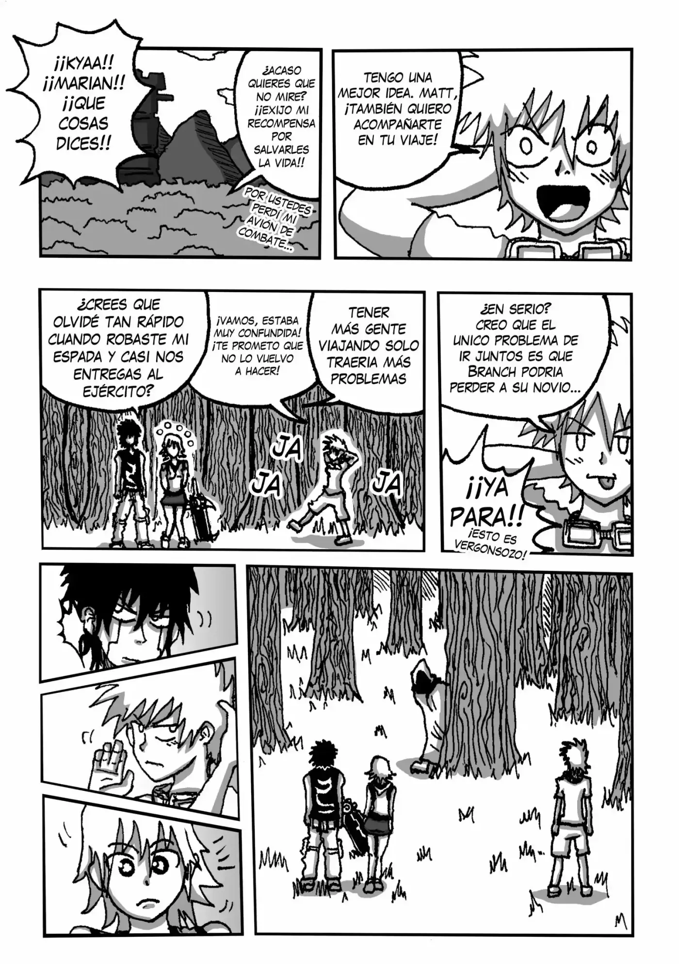 No Shadow Boy capítulo 7, página 8