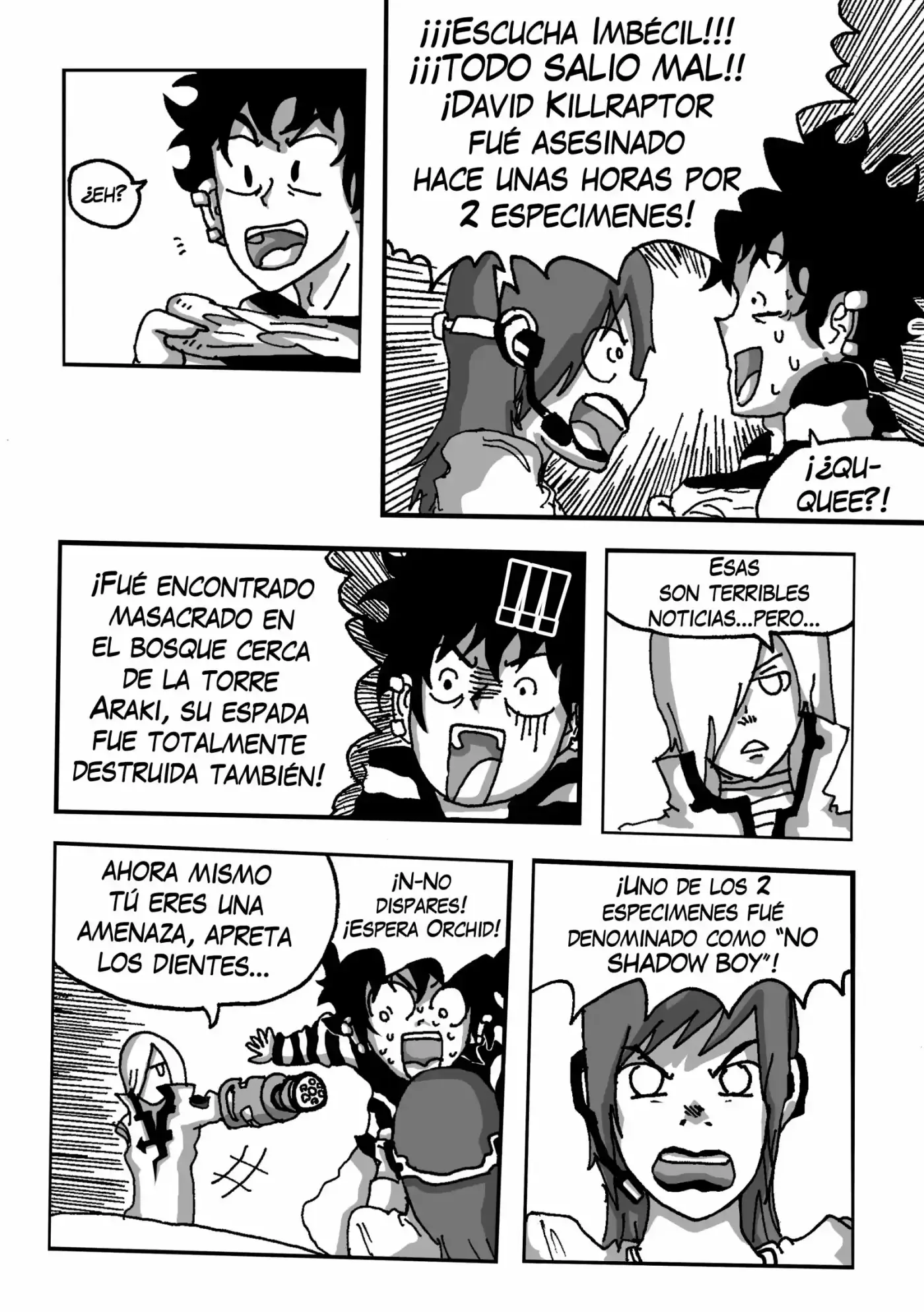 No Shadow Boy capítulo 8, página 9