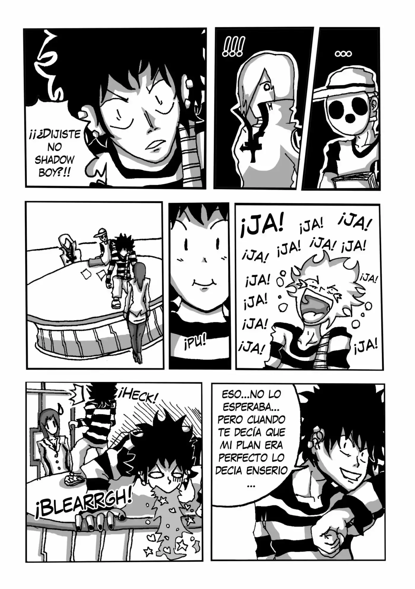 No Shadow Boy capítulo 8, página 10