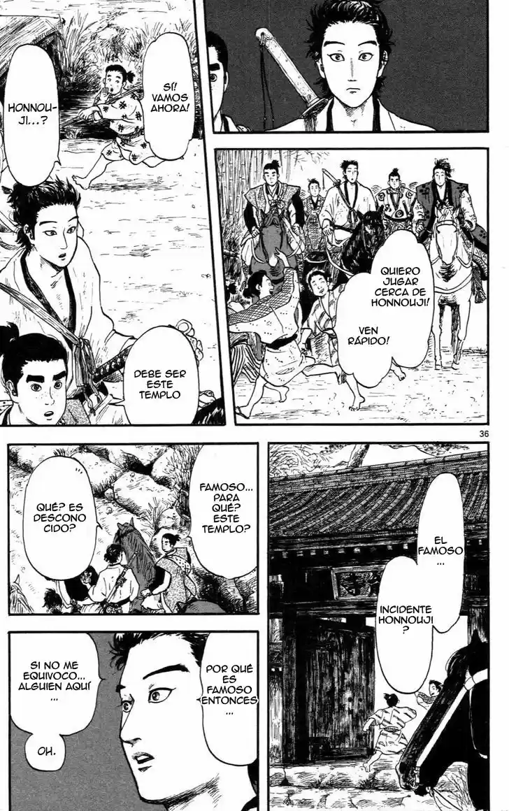 Nobunaga Concerto capítulo 8, página 37