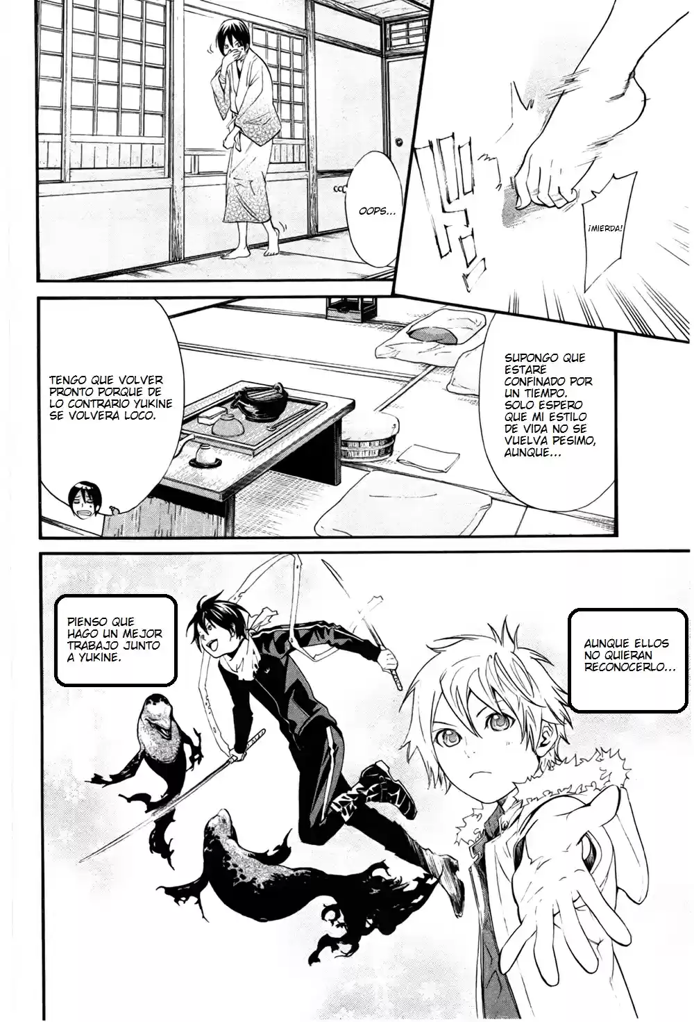 Noragami capítulo 28, página 3