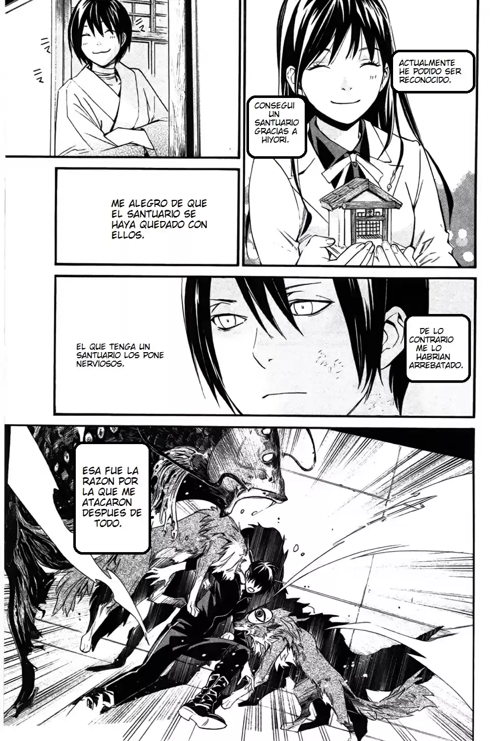 Noragami capítulo 28, página 4