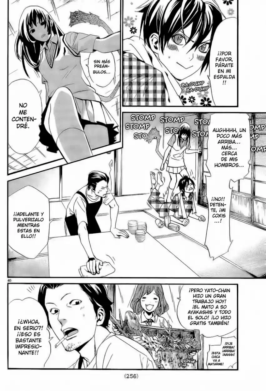 Noragami capítulo 40, página 40
