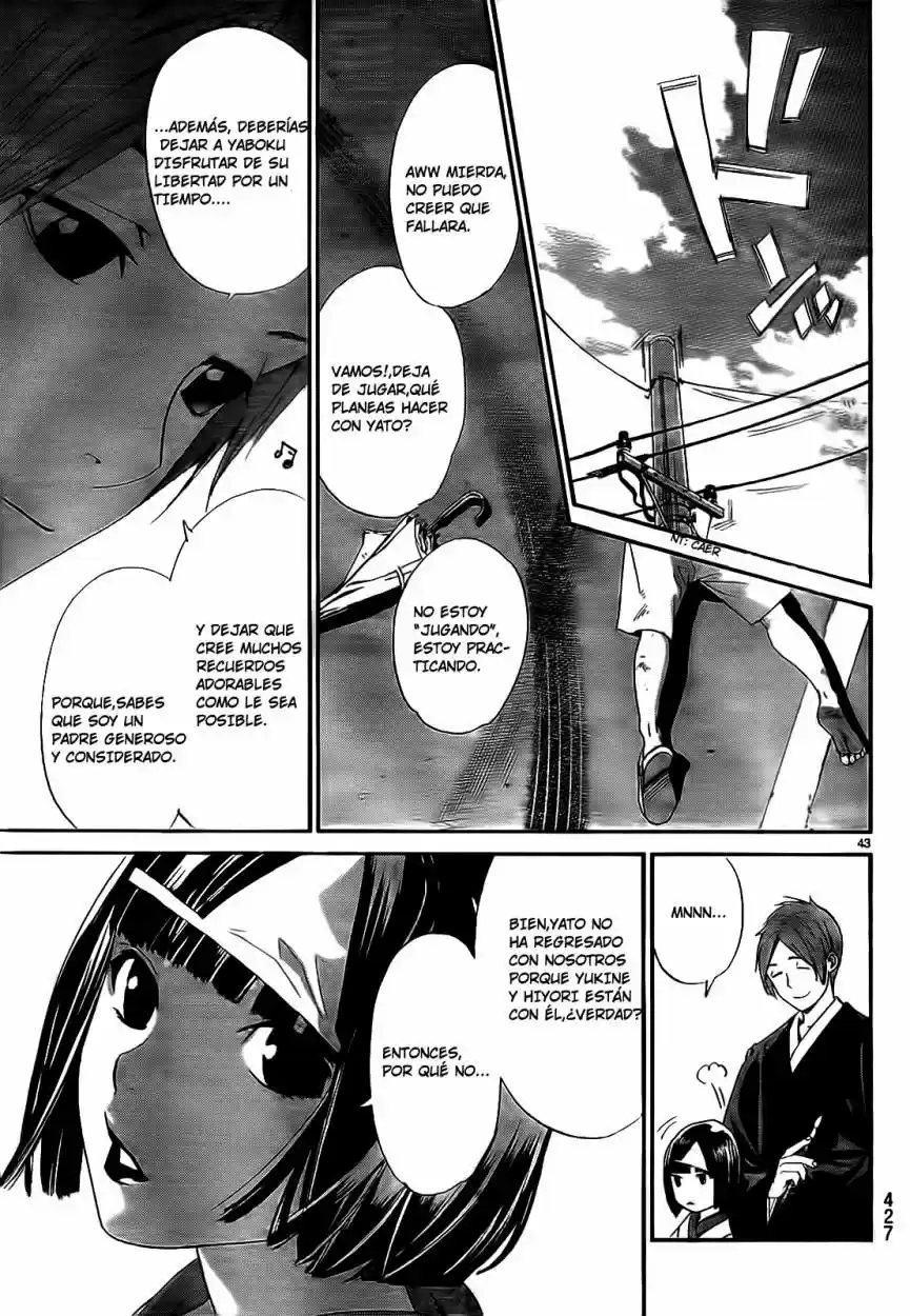 Noragami capítulo 43, página 44