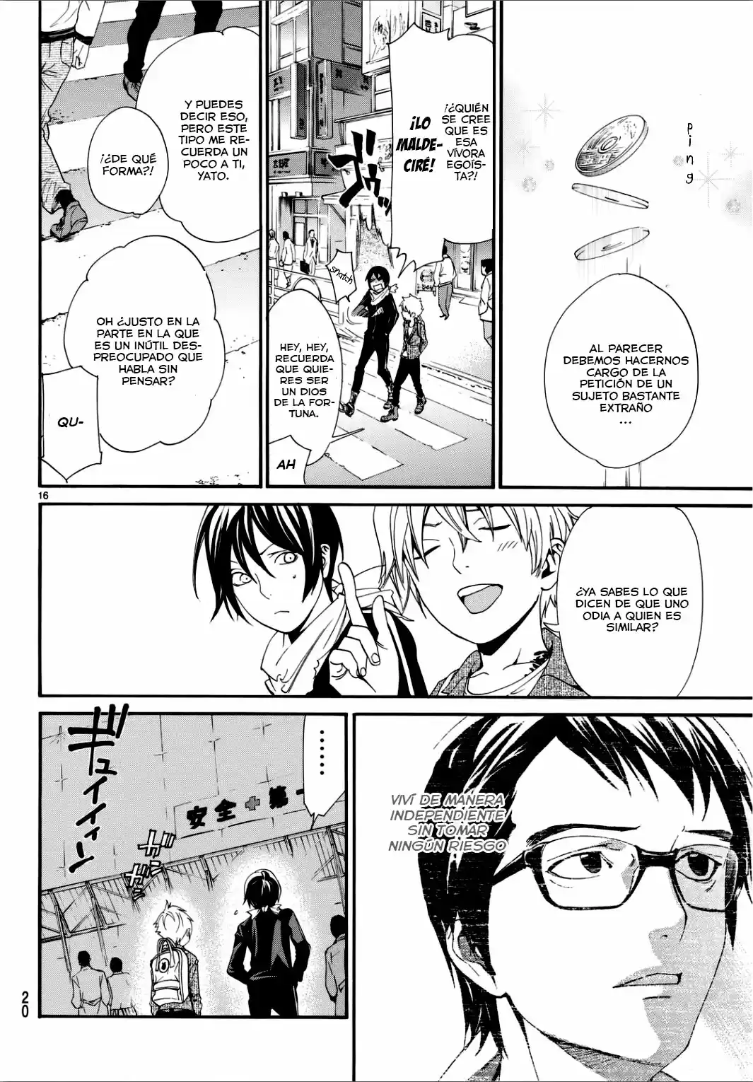 Noragami capítulo 53, página 18