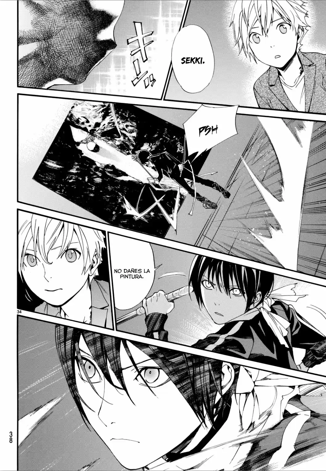 Noragami capítulo 53, página 36