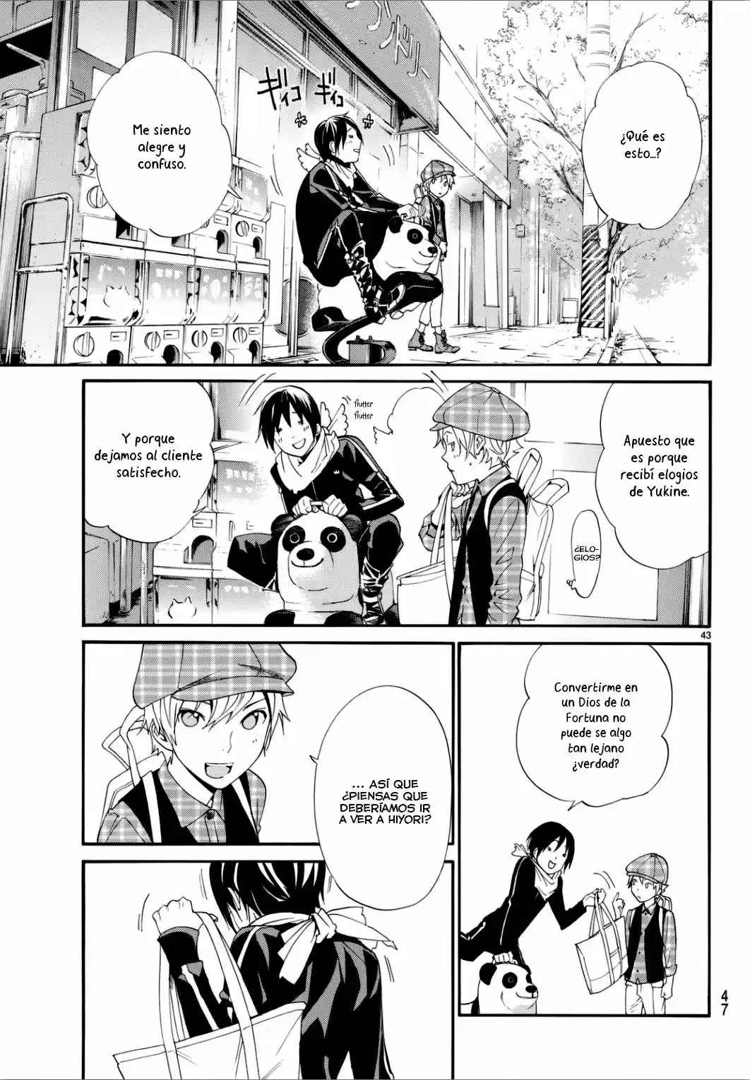 Noragami capítulo 53, página 45
