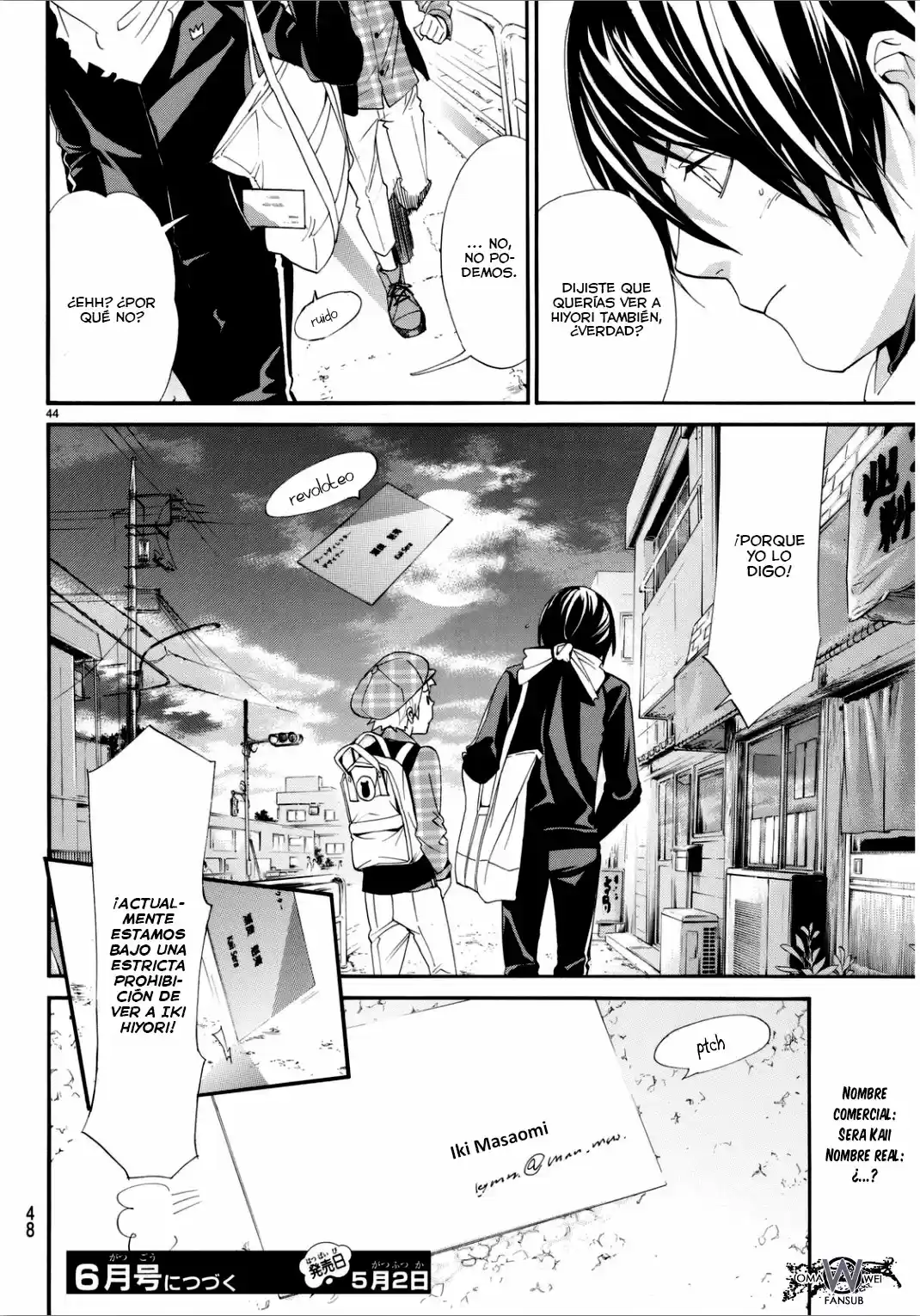 Noragami capítulo 53, página 46