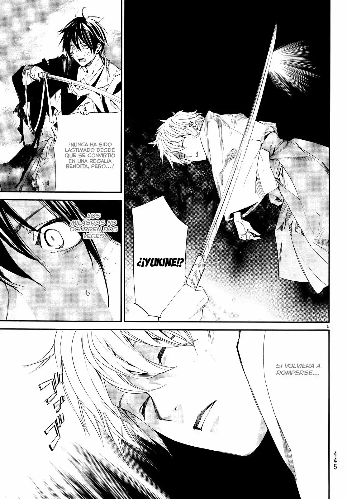 Noragami capítulo 67, página 5