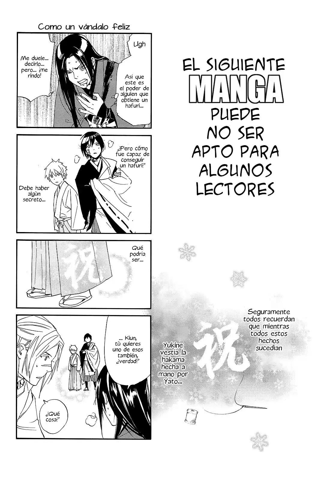 Noragami capítulo 72.5, página 3