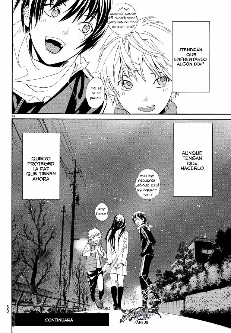 Noragami capítulo 73, página 45