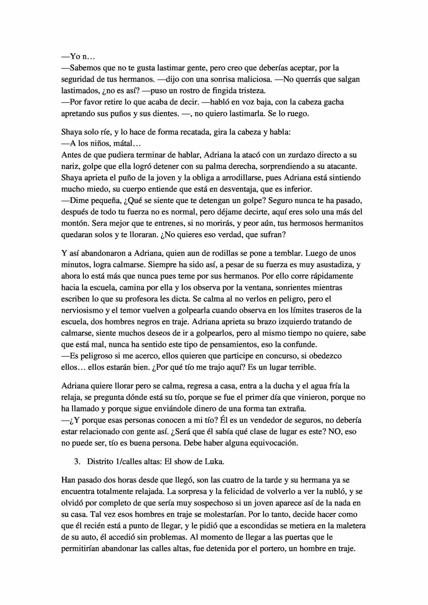 Normal City (Novela) capítulo 2, página 5