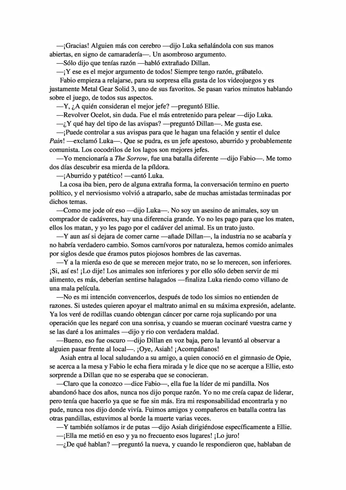 Normal City (Novela) capítulo 7, página 5