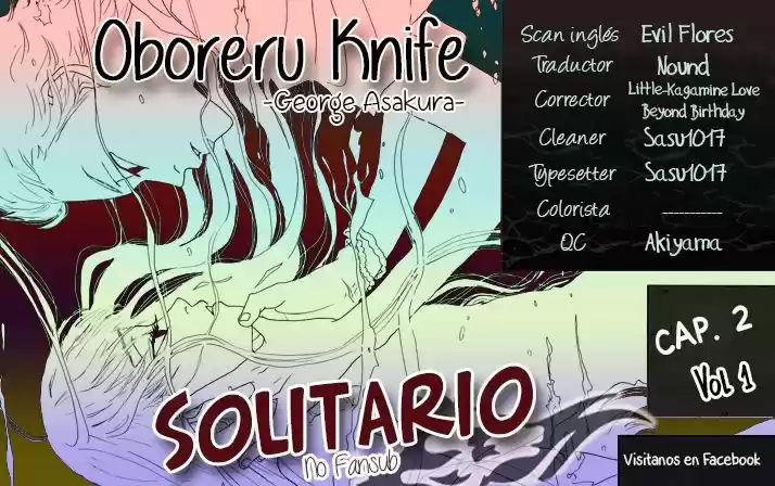 Oboreru Knife capítulo 2, página 1