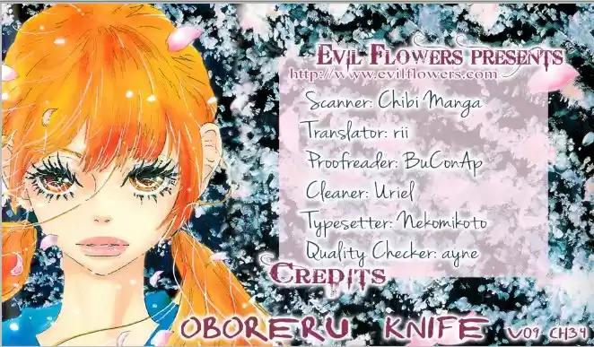 Oboreru Knife capítulo 34, página 2