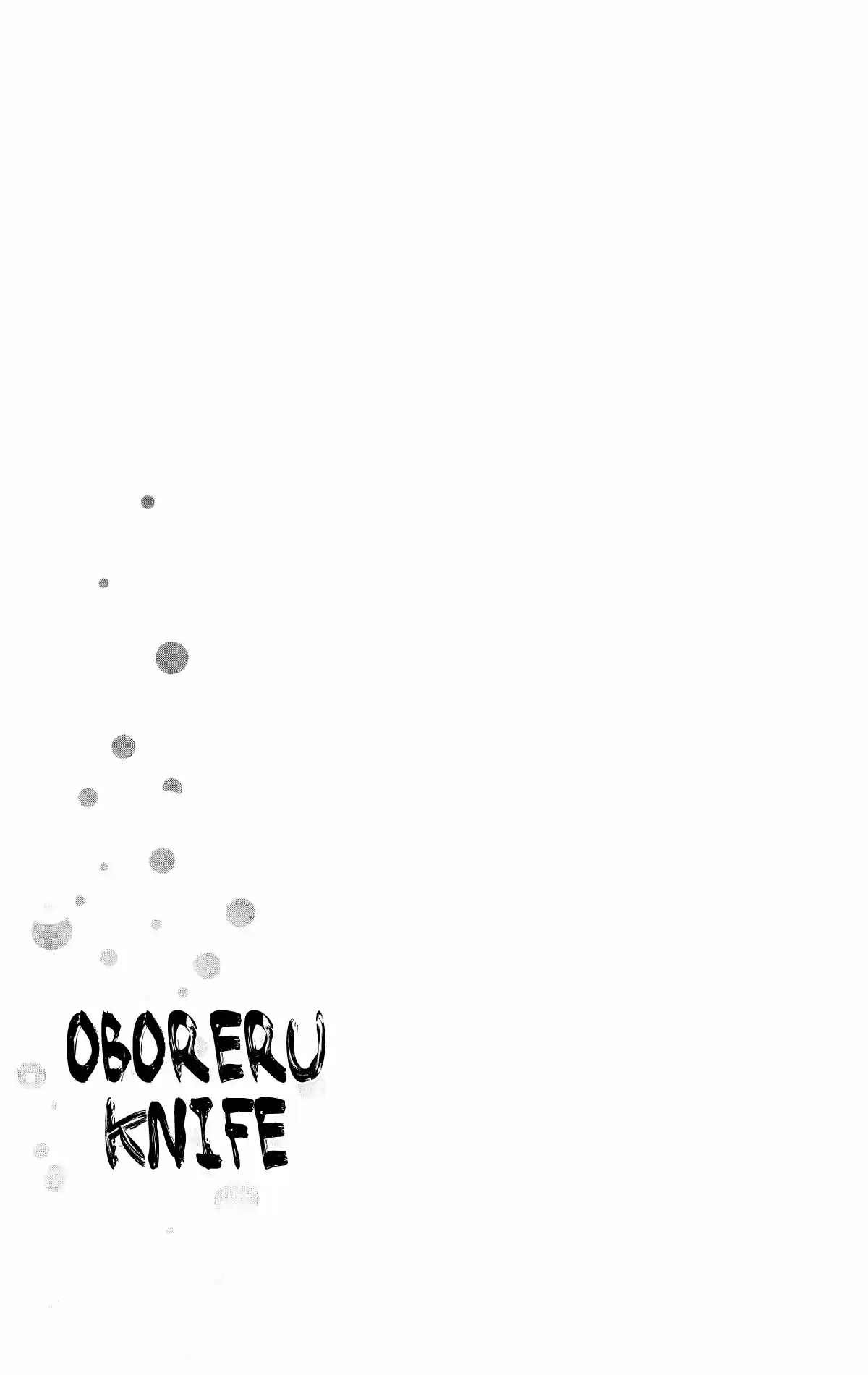 Oboreru Knife capítulo 39, página 3
