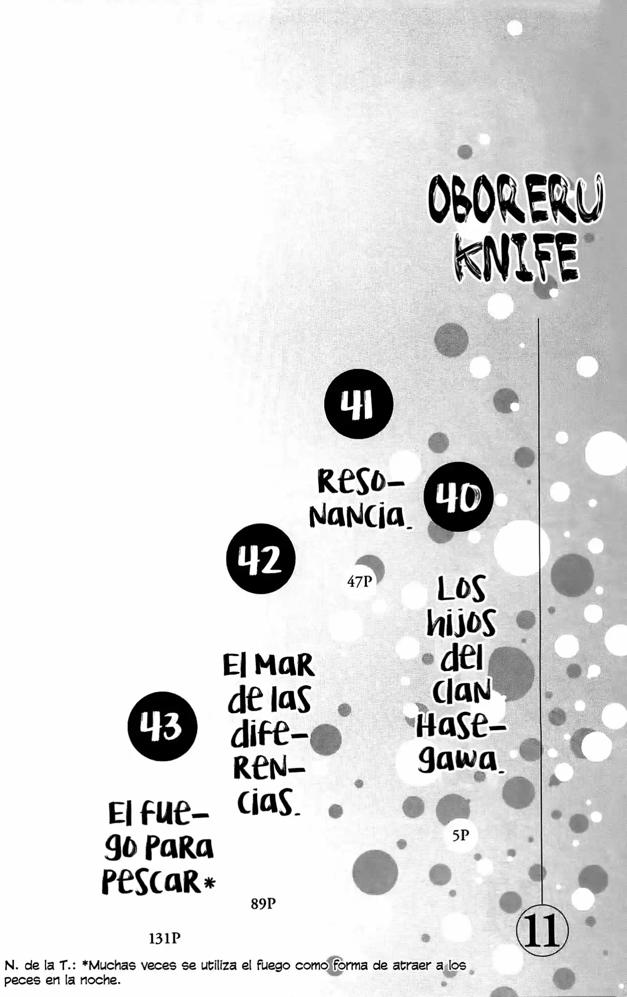 Oboreru Knife capítulo 40, página 8