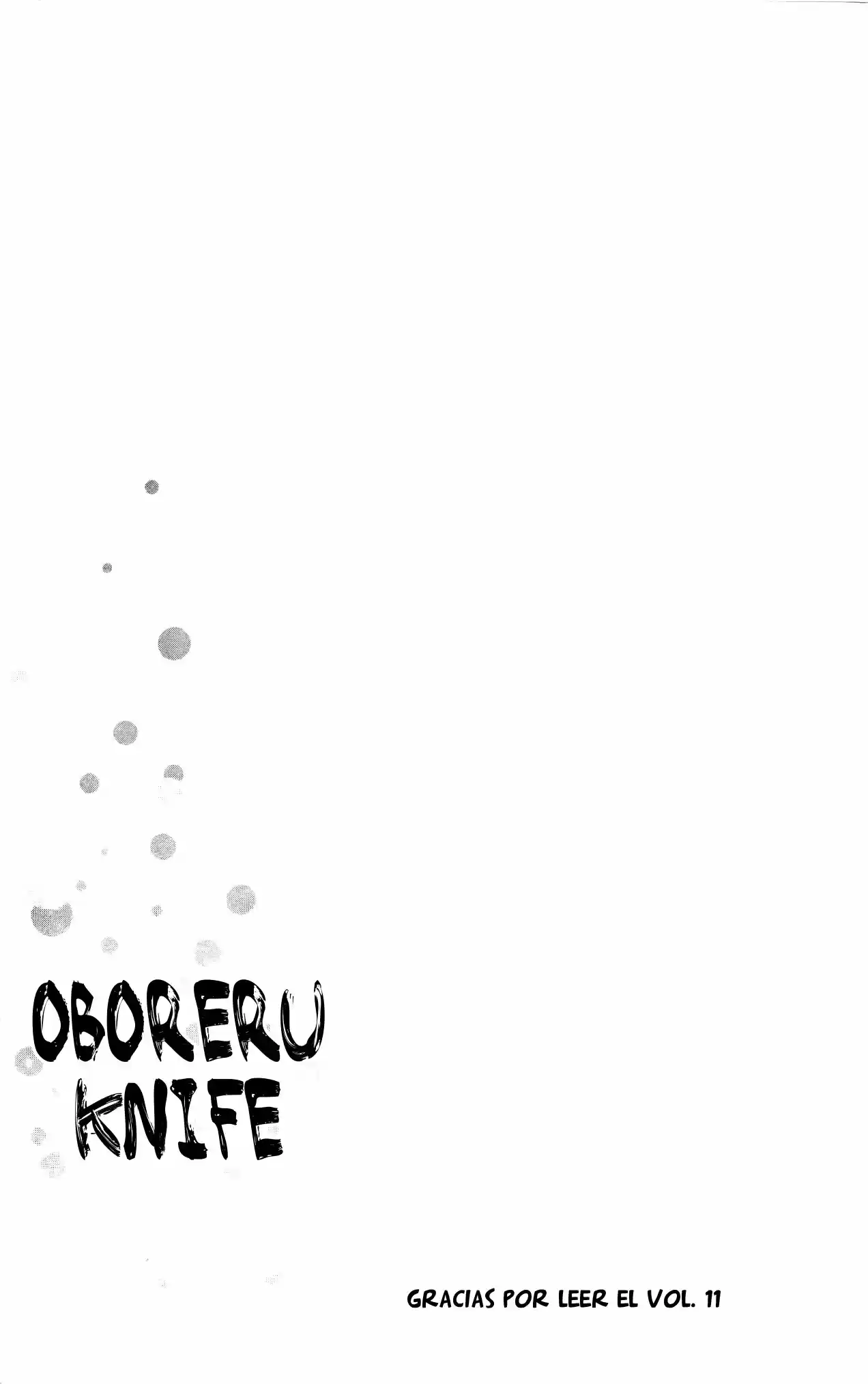 Oboreru Knife capítulo 43, página 41
