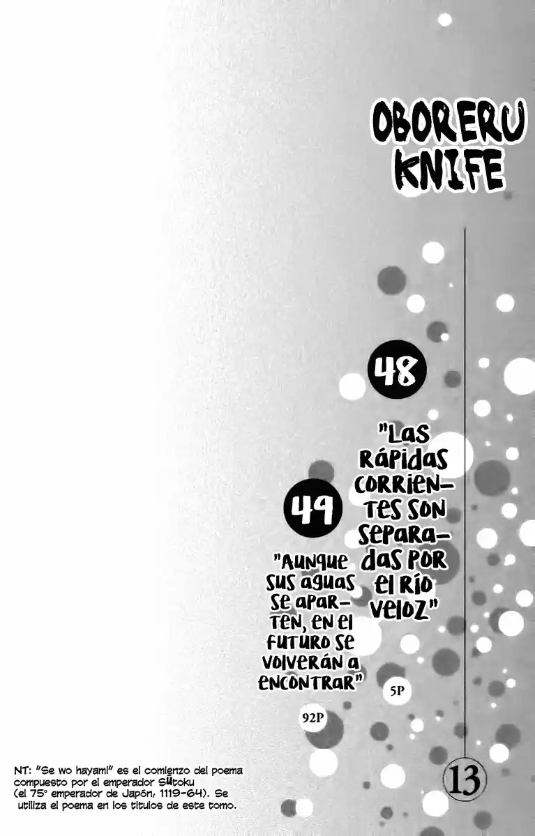 Oboreru Knife capítulo 48, página 6