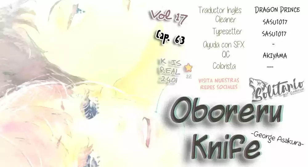 Oboreru Knife capítulo 63, página 45