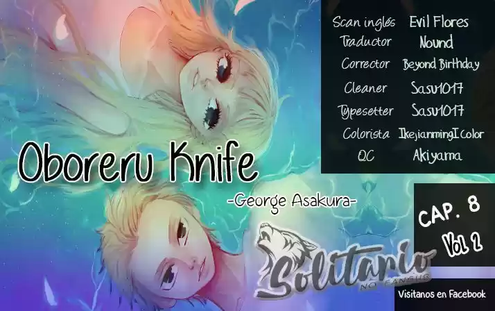 Oboreru Knife capítulo 8, página 1