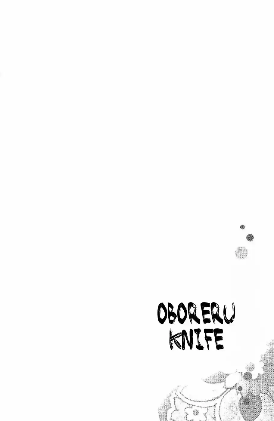 Oboreru Knife capítulo 8, página 3