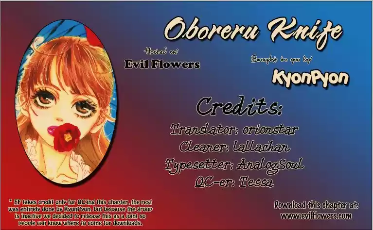 Oboreru Knife capítulo 9, página 2