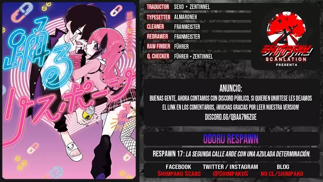 Odoru Respawn capítulo 17, página 18