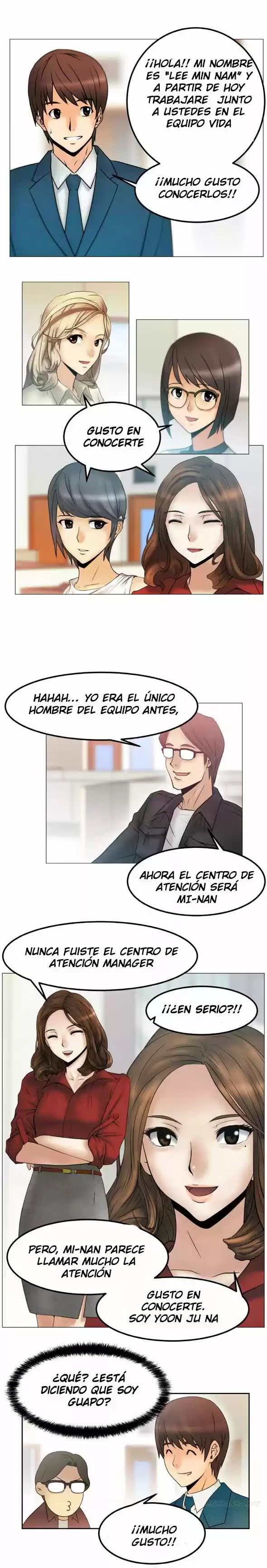 Office Lady capítulo 1, página 14