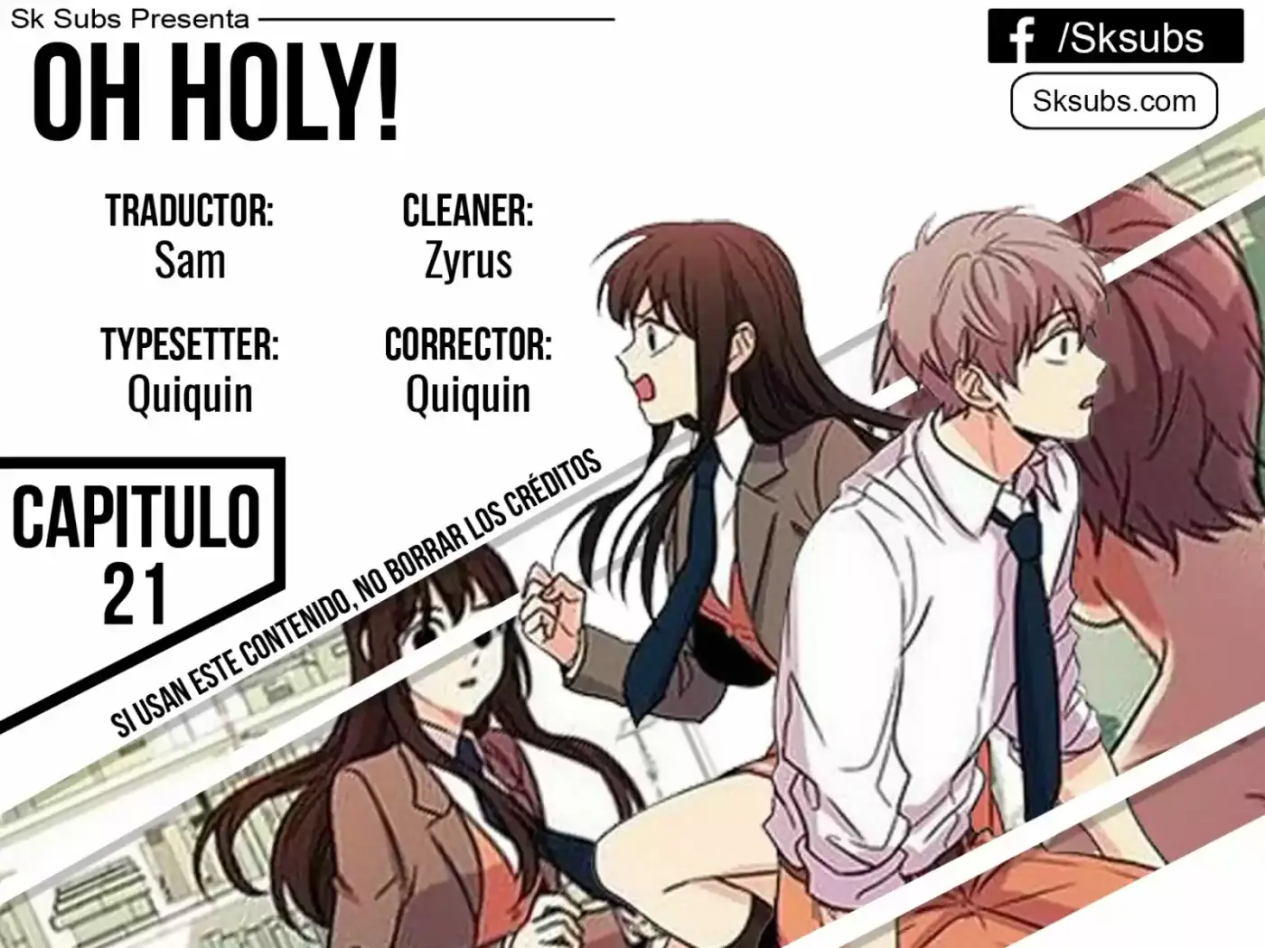 Oh Holy capítulo 21, página 1