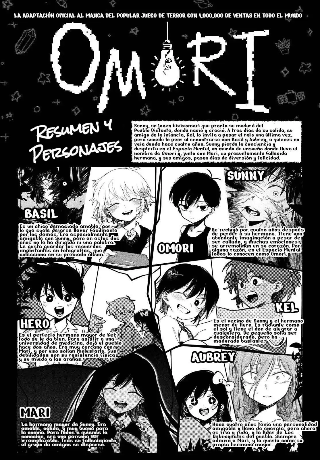 OMORI capítulo 7, página 1