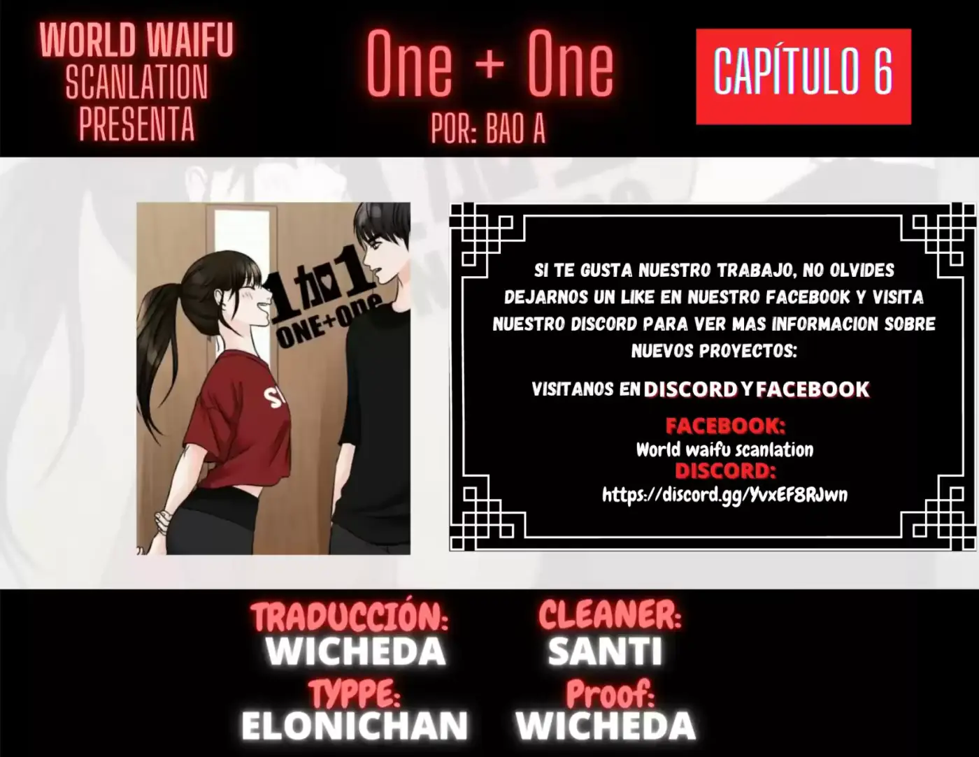 One + One capítulo 6, página 1