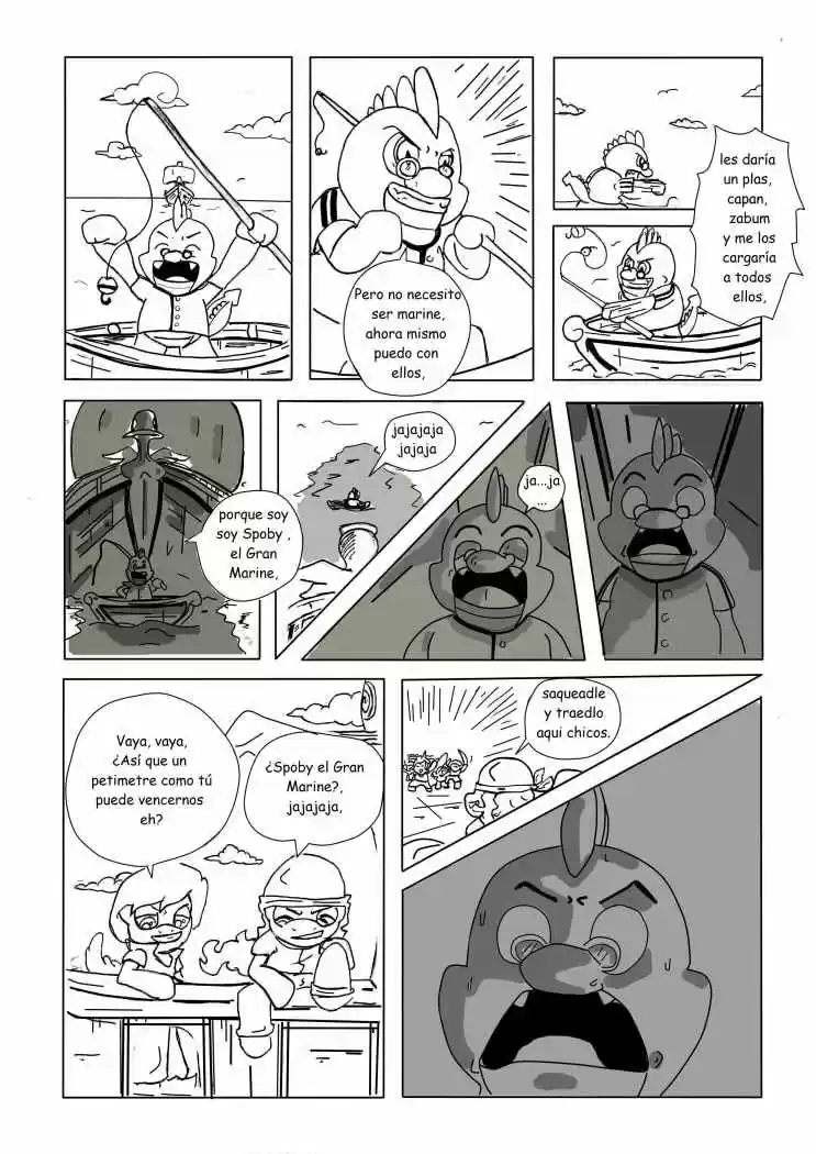 One Pie capítulo 1, página 9