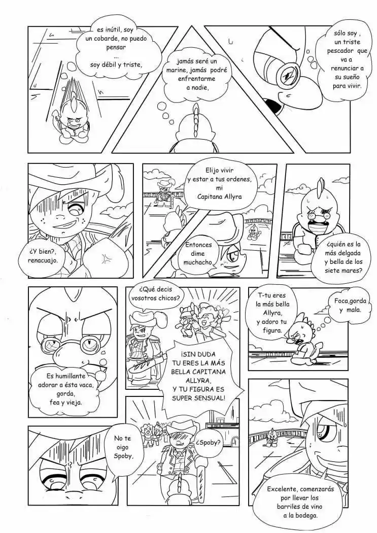 One Pie capítulo 1, página 16