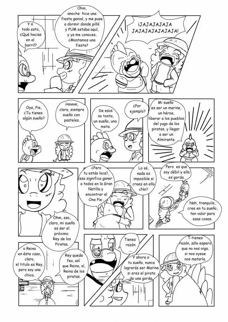 One Pie capítulo 1, página 19