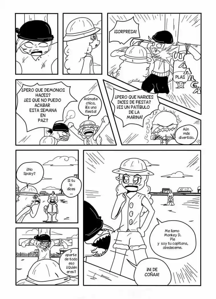 One Pie capítulo 2, página 14