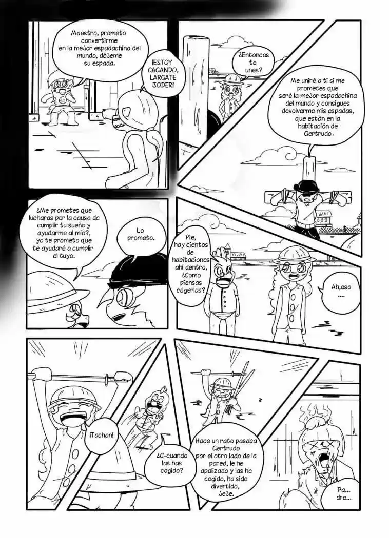 One Pie capítulo 2, página 16