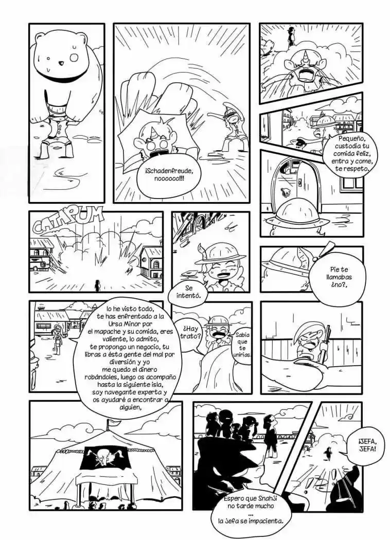 One Pie capítulo 3, página 19