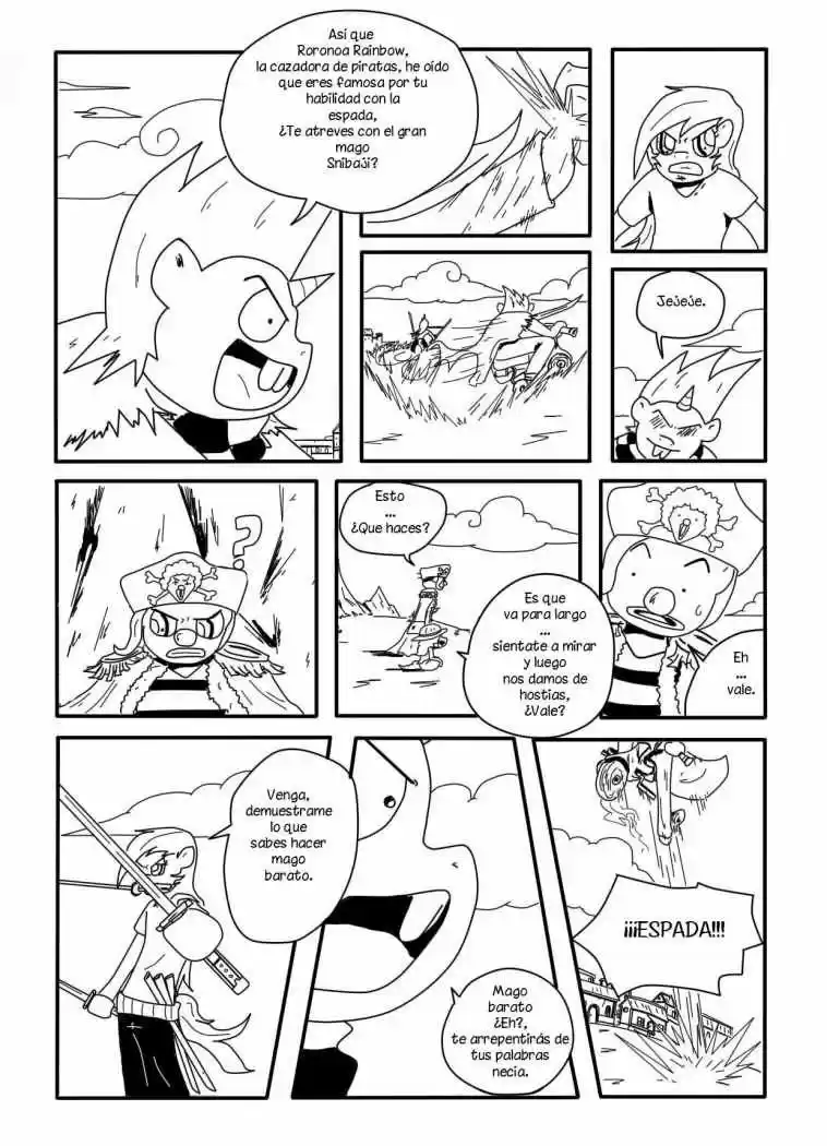 One Pie capítulo 4, página 8