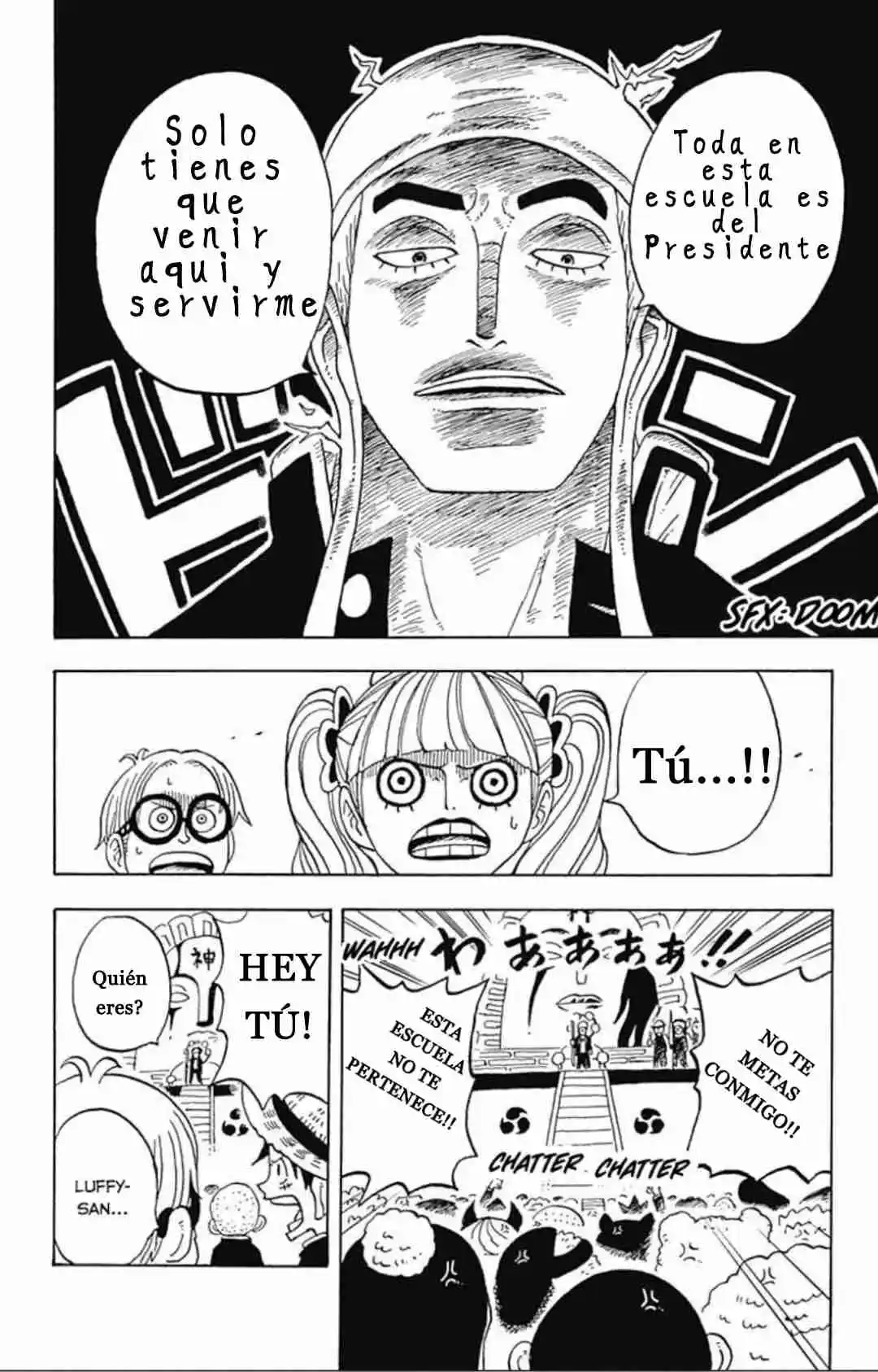 One Piece Academy capítulo 8, página 9
