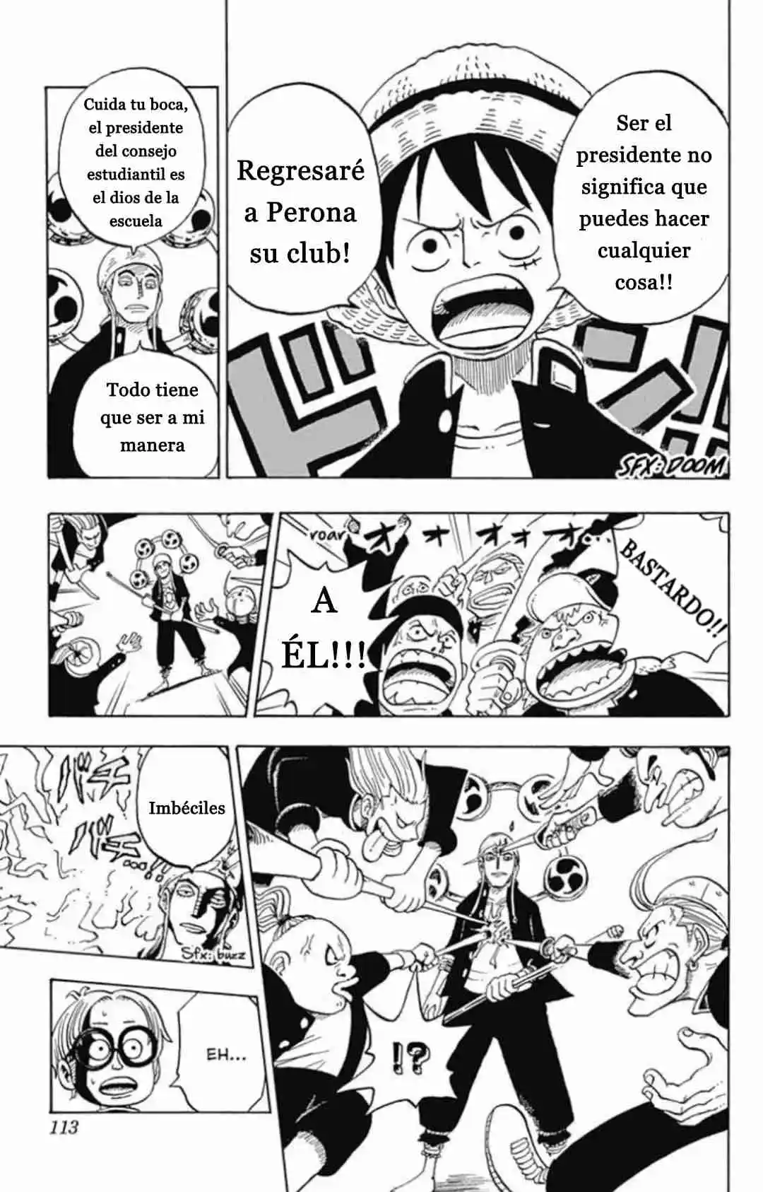 One Piece Academy capítulo 8, página 10