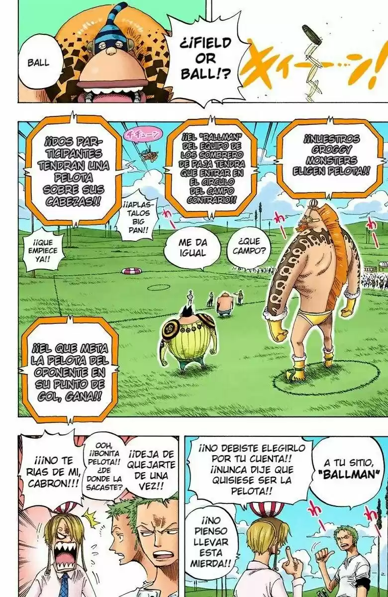 One Piece (full Color) capítulo 310, página 3