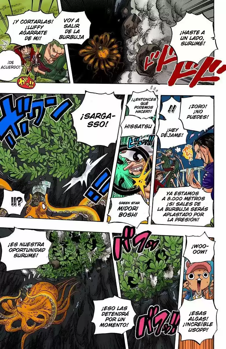 One Piece (full Color) capítulo 607, página 8