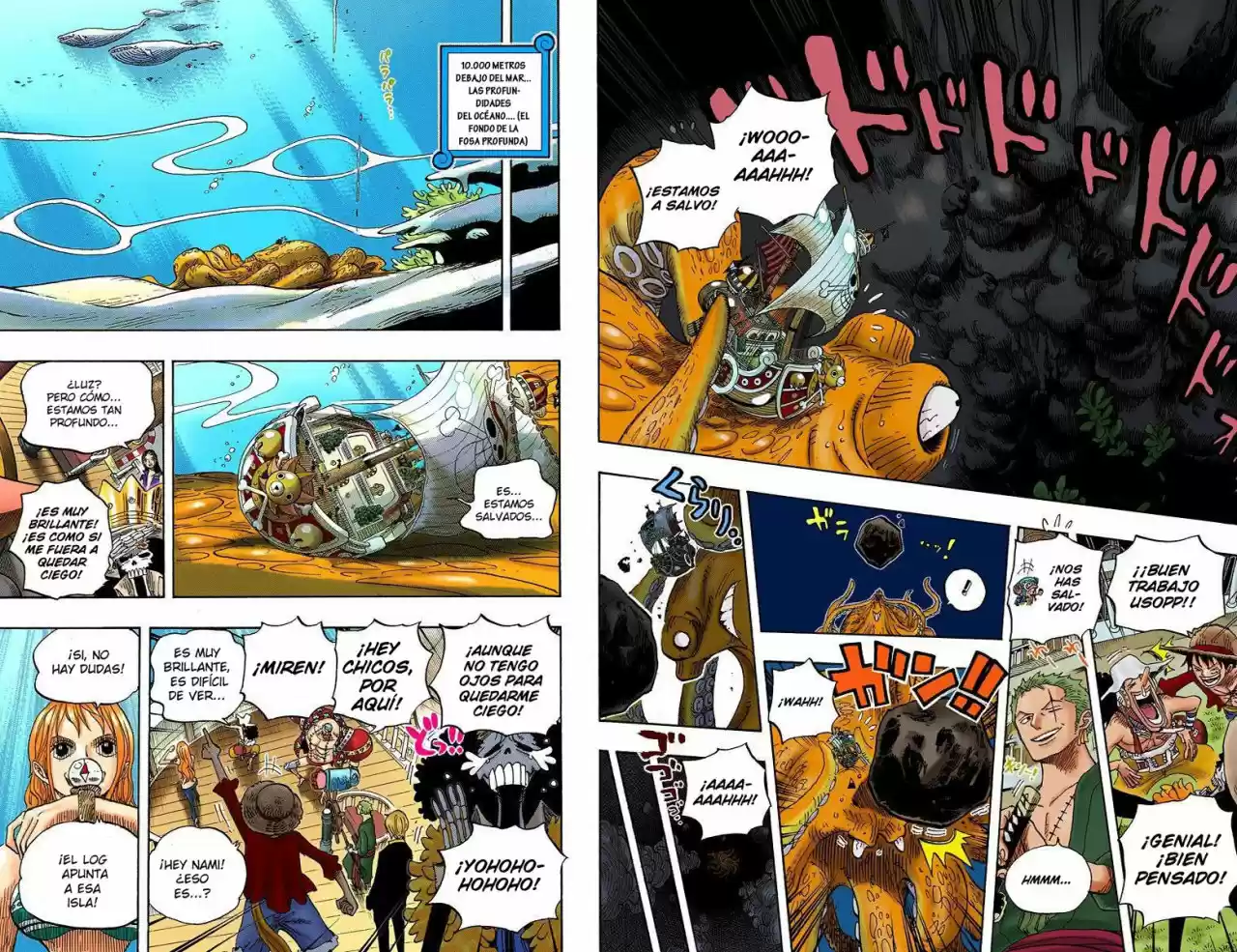 One Piece (full Color) capítulo 607, página 9